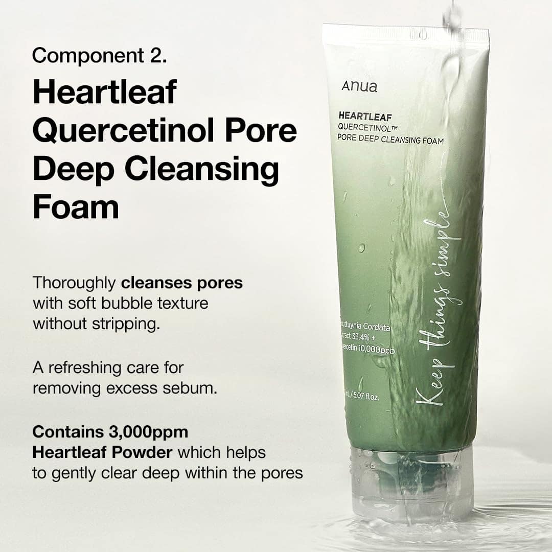 ANUA Double Cleanser for Facial Control Cleansing Oil, Blackhead Remover. 5 Gurayz, Skin Care, Double Cleanser