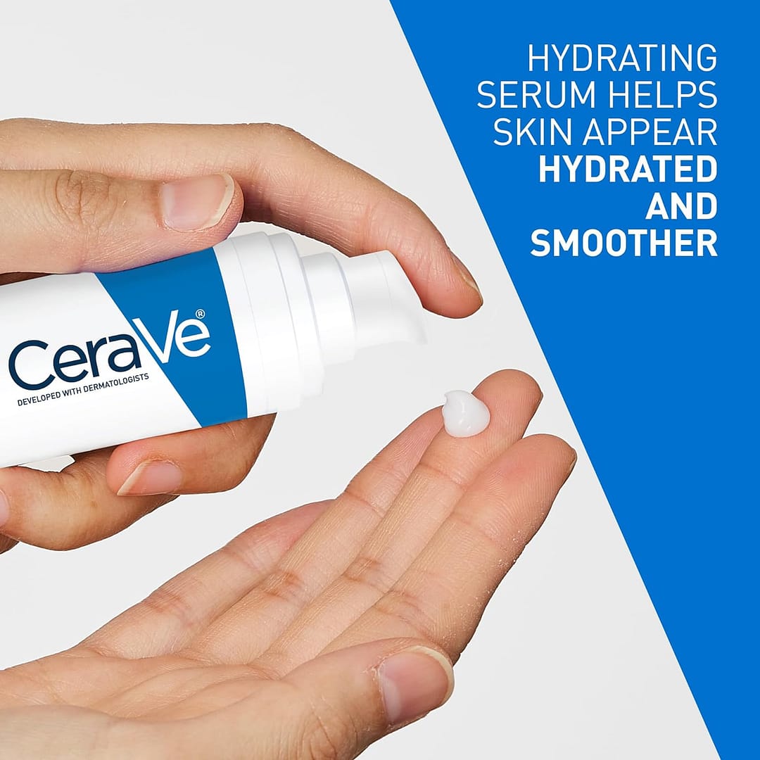 CeraVe Hydrating Hyaluronic Acid Serum For All Skin Types with Hyaluronic Acid. 7 Gurayz, Hydrating, Skin Care