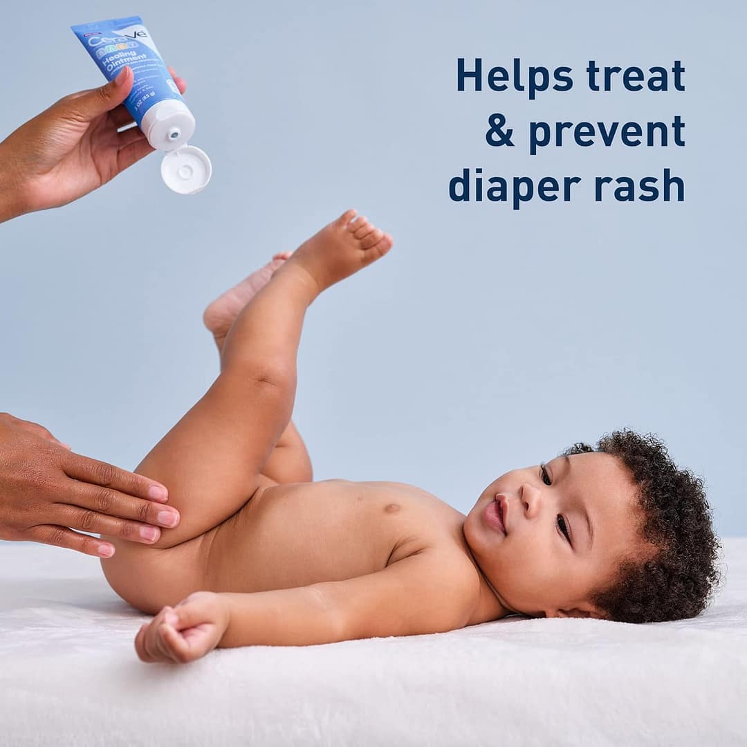 CeraVe Baby Moisturizing Cream + Healing Ointment Bundle | Gentle Skincare Baby 6 Gurayz, skincare, CeraVe Baby Moisturizing