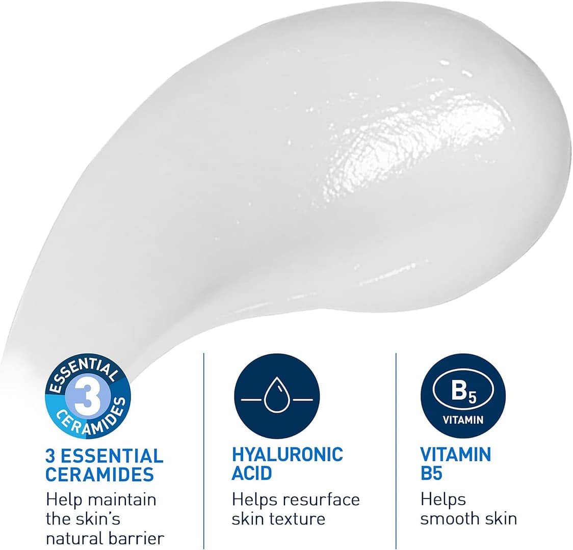 CeraVe Hydrating Hyaluronic Acid Serum For All Skin Types with Hyaluronic Acid. 6 Gurayz, Hydrating, Skin Care