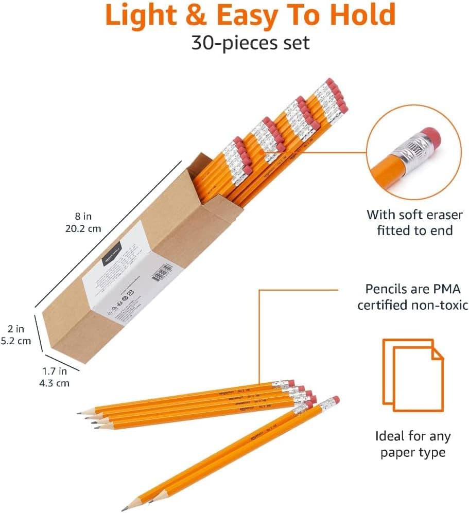 Gurayz, pencils, Presharpened, school supplies