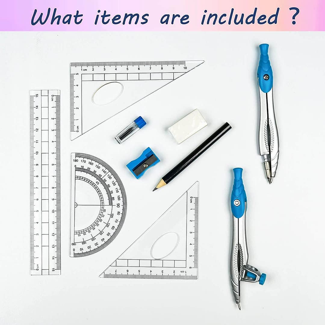 Gurayz, Geometry Set, school supplies