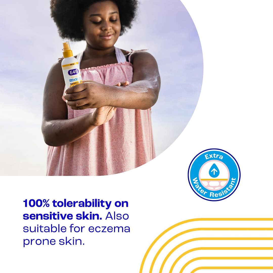 Gurayz, skincare, E45 Kids and Baby Sunscreen