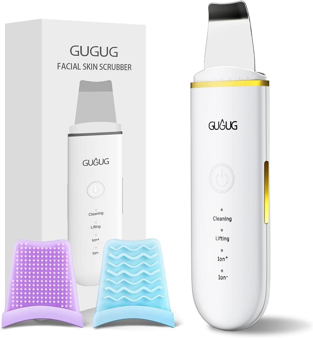 GUGUG Skin Scrubber, Face Spatula, Skin Pore Cleaner, and Blackhead Remover. 1 Gurayz, Skin Scrubber, Skin care, Gugug skin scrubber